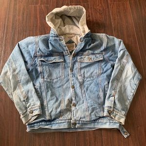 Vintage Drygoods Saugatuck Denim Jean Jacket Hood